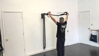 Standing front raises with battle rope ST [upl. by Mercier]