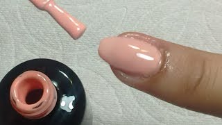 Paso a paso esmaltado de gel semipermanente  como hacer aplicacion de gel semipermanente [upl. by Elvin177]