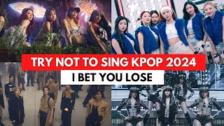 TRY NOT TO SING OR DANCE I 2024 KPOP EDITION IMPOSSIBLE FOR MULTISTANS [upl. by Hauck]