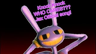 Knock Knock who cares Jax Official music video TADC The Amazing Digital Circus [upl. by Sibylle112]