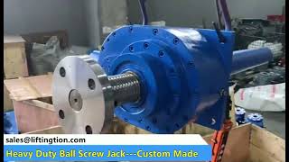 Ball Screw Jack Specially Made for Heavy Duty Applications [upl. by Martinic]