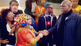 Larrivée du président Félix Tshisekedi à Paris a suscité un accueil chaleureux [upl. by Mart883]