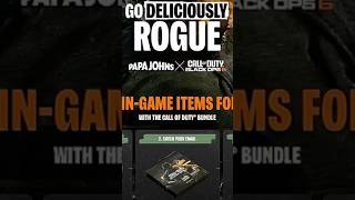 How To Get All New Papa Johns x Black Ops 6 Rewards [upl. by Elynad169]