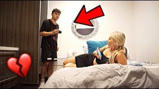 CHEATING PRANK ON MY BOYFRIEND HE KICKED ME OUT THE CLOUT HOUSE [upl. by Yecats]