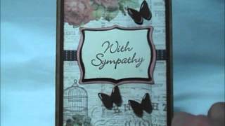 Cricut Sympathy Card [upl. by Narok]