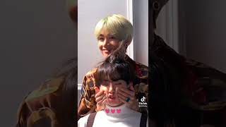 Taekook sweet moments 💗💗taekook bts [upl. by Hgiellek]