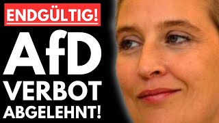 💥PAUKENSCHLAG AfD VERBOT IST GESCHICHTE WEIDEL FÜHRT IN UMFRAGEN💥 [upl. by Hutchison]