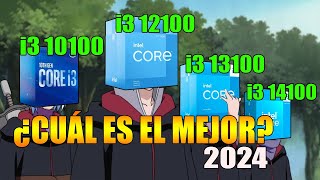 COMPARAMOS TODOS ¿Cuál es el mejor INTEL CORE i3  2024 [upl. by Sheppard]