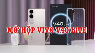 Mở hộp Vivo V40 Lite Có nên đánh đổi con chip không [upl. by Corwun]