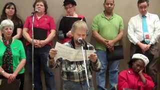 Homeless Man sings Oh Holy Night [upl. by Aihsilat]