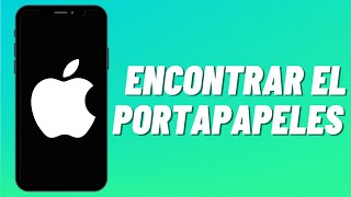 Cómo encontrar el portapapeles en iPhone [upl. by Noraf]