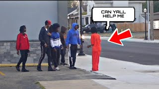 Escaped Prisoner In The Hood Prank [upl. by Niliram]