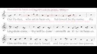 The Lords Prayer  ICEL Chant  New English Translation of the Roman Missal Third Edition [upl. by Akeret]