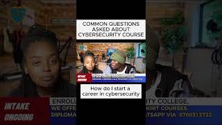 COMMON QUESTIONS ASKED ABOUT CYBERSECURITY COURSE  HOW DO I START A CAREER IN CYBERSECURITY COURSE [upl. by Ysnat728]