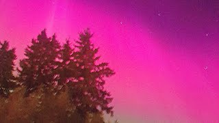 Aurora Borealis Calmar AB Canada [upl. by Keram]