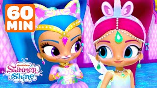 Shimmer and Shine Dress Up In Costumes amp Go to Potion School Full Episodes  Shimmer and Shine [upl. by Enaht]