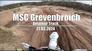 MX Grevenbroich AmateurTrack  21032024  GoPro [upl. by Brant]