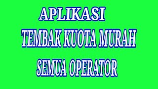 Aplikasi tembak paket paket murah bisa all operator [upl. by Sellers]