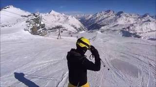 Skiing in Switzerland  Zermatt Matterhorn HD [upl. by Akkimat]