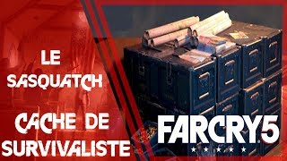 Far Cry 5  Cache de survivaliste  Le Sasquatch [upl. by Airun]