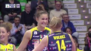 Highlights Imoco Conegliano Il Bisonte Firenze [upl. by Lipscomb]