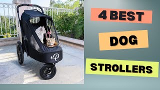 🟢 Top 4 Best Dog Strollers 2024 [upl. by Florenza]