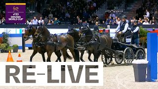 RELIVE  Competition 1  FEI Driving World Cup™ Final 2024 Bordeaux [upl. by Aidualc691]