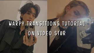 Warpy style  extra smooth transitions for Video Star tutorial [upl. by Staford]