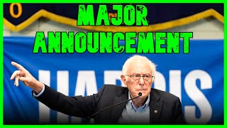 BREAKING Bernie Sanders Makes SHOCKING Announcement  The Kyle Kulinski Show [upl. by Millicent292]