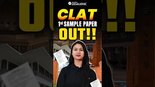 CLAT 2025 Sample Paper Out [upl. by Llebasi]