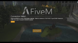 FIVE M Connection Failed Failed Handshake To Server  FIX [upl. by Zobias]
