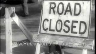 Atomic Bomb Dropped on US City by Accident Newsreel Footage PublicDomainFootagecom [upl. by Magdaia653]