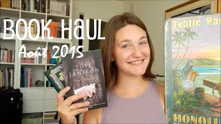 Book Haul  Août 2015 [upl. by Wojcik]