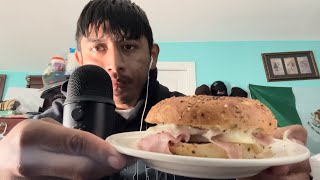 ASMR 😴 💤 BAGEL EATING [upl. by Zilada253]