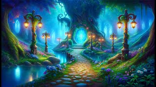 Druidic Forest Of Dreams  DALLE  30 min relaxing music loop  Planning by Alexander Nakarada [upl. by Aerdna]