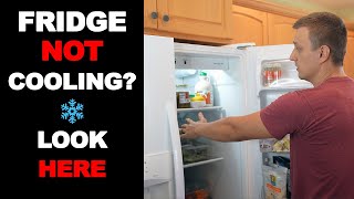 Frigidaire Fridge Not Cooling and The Easy Fix [upl. by Nivlam]