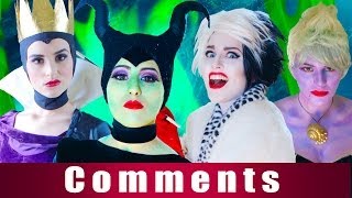 Disney Villains  The Musical feat Maleficent Comments [upl. by Alimac]