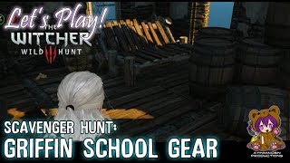 Witcher 3  Scavenger Hunt Griffin School Gear [upl. by Radec]