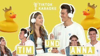 Bekannte TikTok Songs beenden  TikTok Karaoke mit Anna und Tim [upl. by Kcolttam]