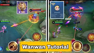 How To Use Wanwan Mobile Legends  Tutorial And Guide  Builds Emblems Spells And Tips And Tricks [upl. by Einnep]