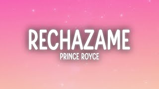 Prince Royce  Rechazame LetraLyrics [upl. by Sladen248]