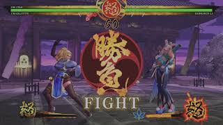 SAMURAI SHODOWN  Charlotte VS Gongsun Li [upl. by Haldis]