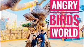 ANGRY BIRDS WORLD DOHA FESTIVAL CITYBest Theme Park in Qatar Slingshot In DohaQatar Shayaan Broz [upl. by Omrellug826]