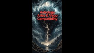 Astrology Compatibility  Aries and Virgo Compatibility in Relationship Chart Synastry [upl. by Kifar]