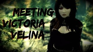 Skyrim  Victoria VelinaVelina Valaire  Custom Voiced Follower Mod [upl. by Recneps989]