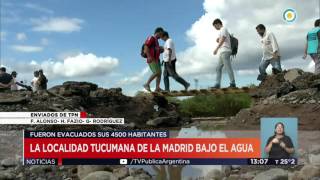 TV Pública Noticias  la madrid tucumán inundaciones [upl. by Etnomal128]