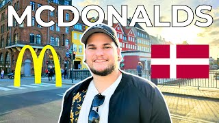 Our First Time Trying Mcdonalds in Copenhagen🇩🇰CRAZY Bag Delivery [upl. by Flinn770]