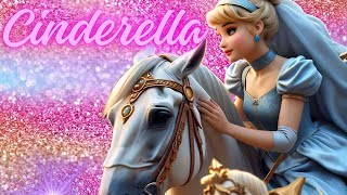 Cinderella story  BibbidiBobbidiBoo  Cinderella Song  Disney Classic SingAlong [upl. by Delle]