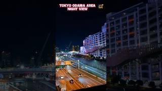 Tokyo Odaiba Area Night View youtubeshorts short shortvideo [upl. by Enaywd]