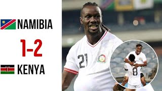 Kenya vs Namibia  Full highlights  All Goals AFCON 2025 Qualifiers [upl. by Tserrof]